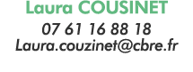 Laura COUSINET 07 61 16 88 18 Laura couzinet cbre fr 